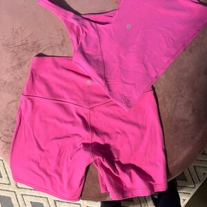 lululemon Align™ High-Rise Short 6" - Sonic Pink Size 8